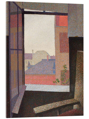 Akrylbillede View from the Window - Arthur Segal, 1930