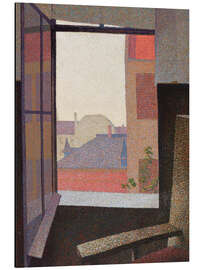 Alubild Blick aus dem Fenster - Arthur Segal, 1930