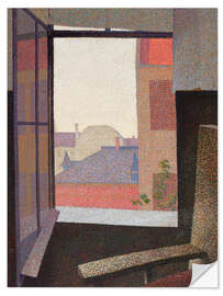 Wandsticker Blick aus dem Fenster - Arthur Segal, 1930