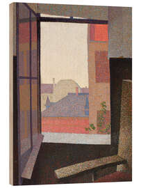 Trätavla View from the Window - Arthur Segal, 1930