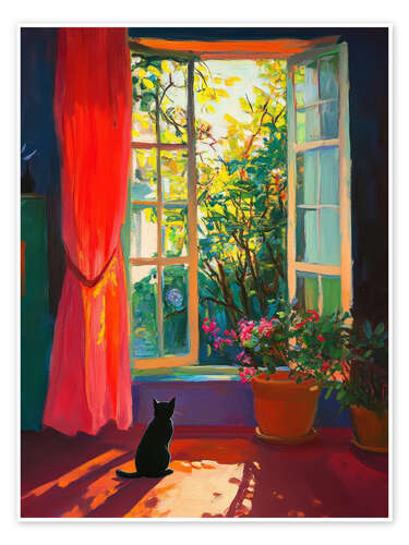 Poster Morgensonne