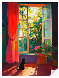 Wandsticker Morgensonne