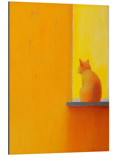 Quadro em alumínio Sunny cat