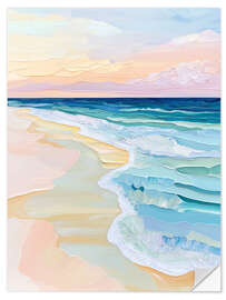 Naklejka na ścianę Pastel sunrise