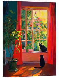 Tableau sur toile Silent watchers - DejaReve