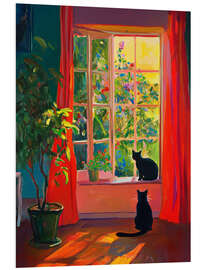 Hartschaumbild Stille Beobachter