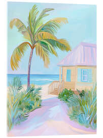 Acrylglas print Beach house - DejaReve