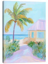 Quadro em tela Beach house - DejaReve