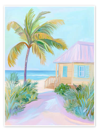 Poster Beach house