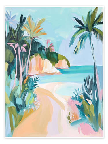 Plakat Beach view