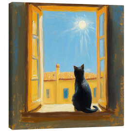 Canvas print August sun - DejaReve