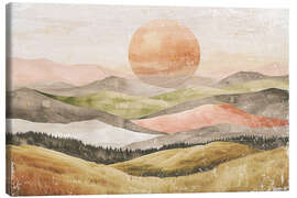 Canvas print Golden Horizon - Dani Jay Designs