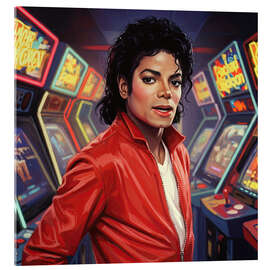 Cuadro de metacrilato King of Pop at the Arcade - Felipe Hora