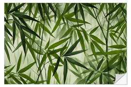 Naklejka na ścianę Green Bamboo Grove - Andrea Haase