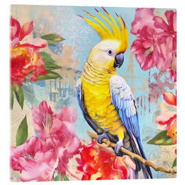 Acrylic print Tropical Island Parrot - Andrea Haase