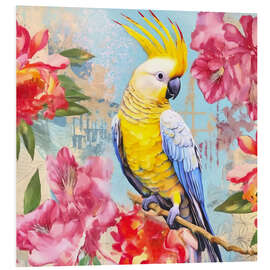 Obraz na PCV Tropical Island Parrot - Andrea Haase