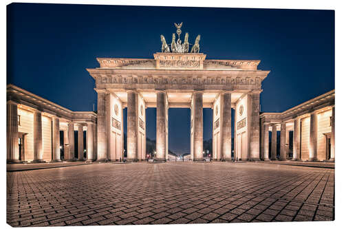 Canvas print Brandenburg Gate Berlin