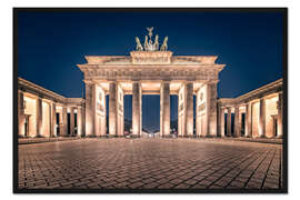 Gerahmter Kunstdruck Brandenburger Tor Berlin