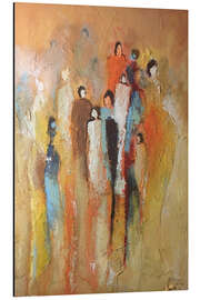 Aluminium print Stroll - Adriane Dworzak