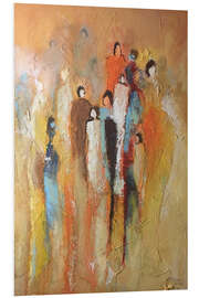 Foam board print Stroll - Adriane Dworzak