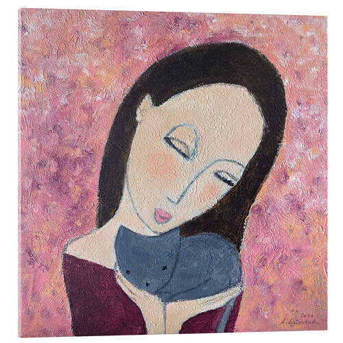Acrylic print From the bottom of my heart