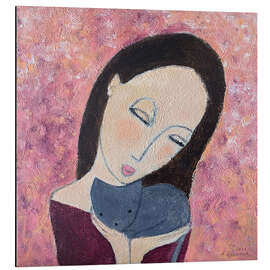 Alubild Aus tiefstem Herzen