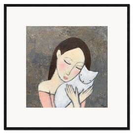 Gerahmter Kunstdruck An deiner Seite