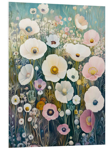 PVC-taulu Poppies Field