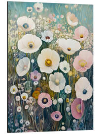 Magnettafel Mohnblumenfeld