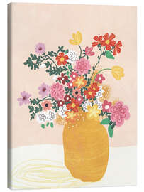 Lienzo Pink flowers