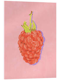 Acrylic print Raspberry - Gigi Rosado