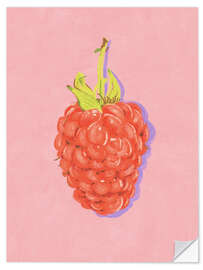 Sticker mural Raspberry