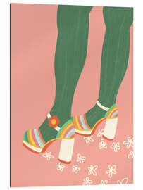 Cuadro de plexi-alu Floral walk - Gigi Rosado