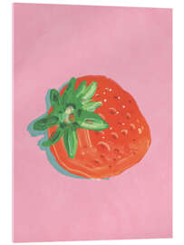 Acrylic print Strawberry - Gigi Rosado