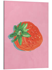 Magnettafel Erdbeere