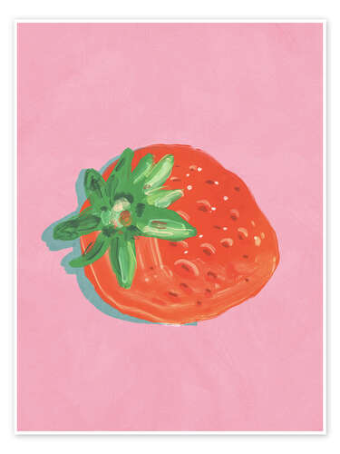 Plakat Strawberry