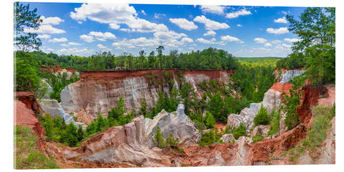 Quadro em acrílico Providence Canyon State Park, Georgia, USA