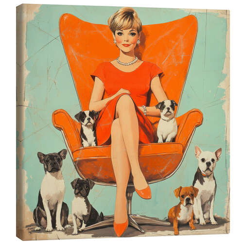 Tableau sur toile Boss Lady
