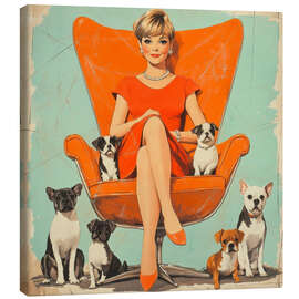 Tableau sur toile Boss Lady - DejaReve