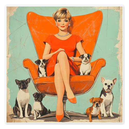 Plakat Boss Lady