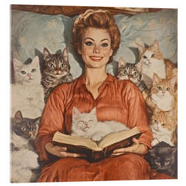 Cuadro de metacrilato I love reading books - DejaReve