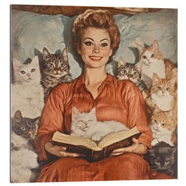 Gallery Print Ich liebe es, Bücher zu lesen