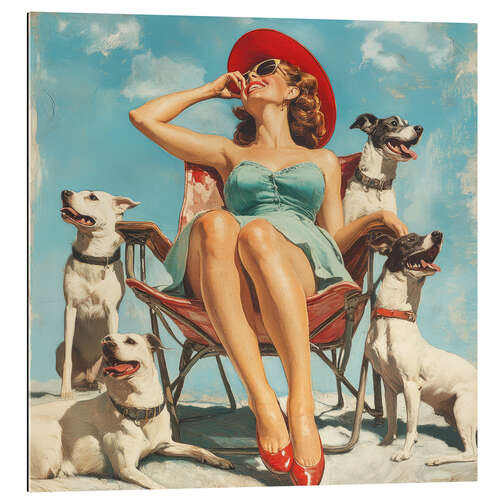 Gallery print At the beach