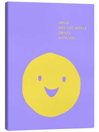Lienzo Smile and the world smiles with you - Ohkimiko