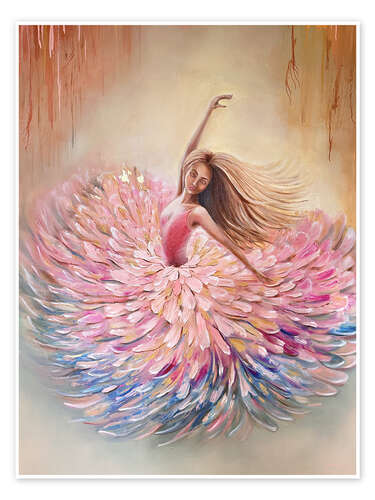 Plakat Dancing ballerina