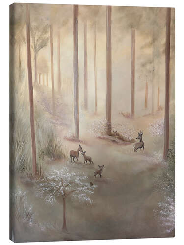 Canvas print Fairy tale in the forest
