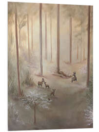 Foam board print Fairy tale in the forest
