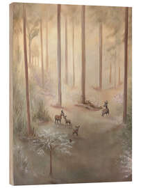 Obraz na drewnie Fairy tale in the forest