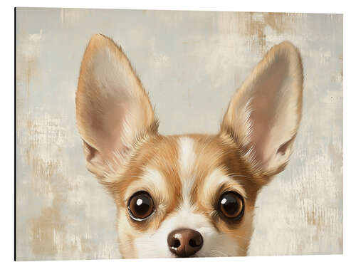 Obraz na aluminium Vintage Chihuahua Dog Portrait