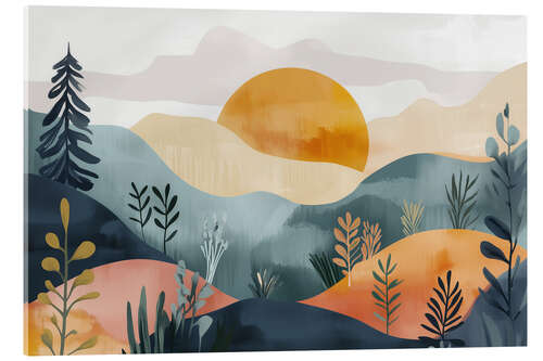 Akryylilasitaulu Boho landscape